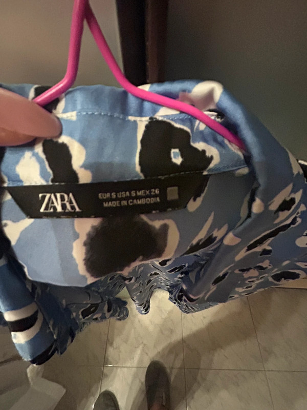Camicia Zara animalier 4