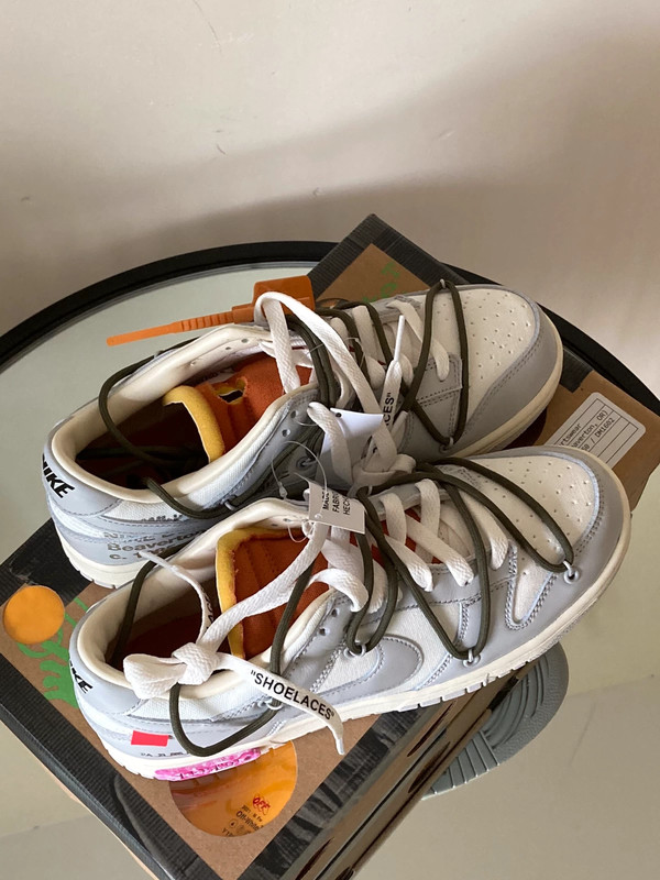 Buy the Nike Dunk Low Off White Lot 22