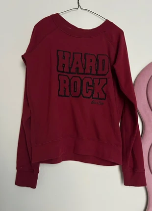 Felpa bordeaux Hard Rock Cafe, marque: Hard Rock Café, état: Bon état, taille: L / 40 / 12, 6,50 €, 7,53 € Protection acheteurs incluse