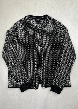 Veste cardigan noir et blanc LDA, Taille XL, Très bon état, marke: LDA, zustand: Sehr gut, größe: XL / 42 / 14, 6,00 €, 7,00 € inklusive Vinted-Käuferschutz