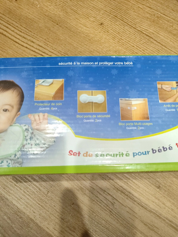 Kit de sécurité bébé 18 pièces neuf jamais utilisé ni déballé