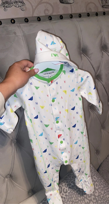 Armani clearance baby grow