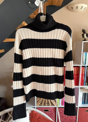 Pull col roulé, marca: H&M, estado: Muito bom, tamanho: XS / 34 / 6, €5.00, €5.95 inclui Proteção do Comprador