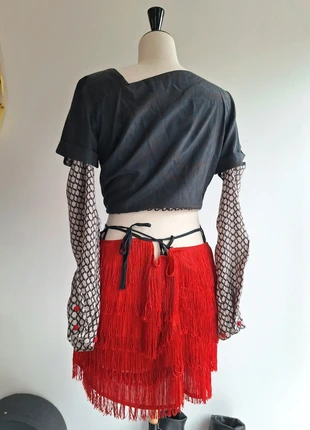 Ann Demeulemeester unused silk skirt top, merk: Ann Demeulemeester, staat: Heel goed, maat: Universele maat, € 250,00, € 263,20 inclusief Kopersbescherming