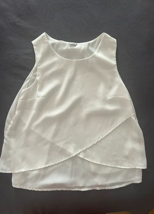 Haut blanc pimkie, brand: Pimkie, condition: Very good, size: M / 38 / 10, €5.00, €5.95 includes Buyer Protection