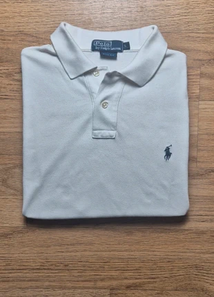 Polo Ralph Lauren / Blanc / taille L / très bon état, merk: Ralph Lauren, staat: Heel goed, maat: L, € 15,00, € 16,45 inclusief Kopersbescherming