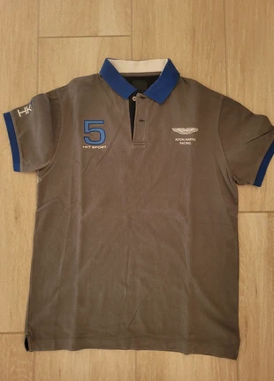 Polo Aston Martin M, brand: Hackett, condition: Good, size: M, €9.50, €10.68 includes Buyer Protection