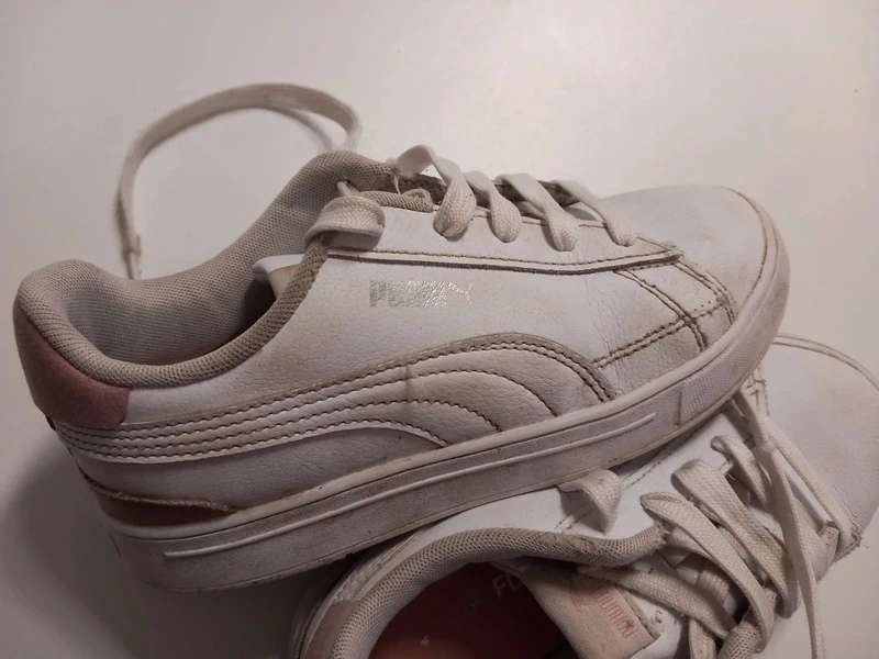 Baskets blanches Puma - photo numéro 5