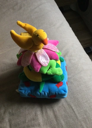 Jouets d éveil peluches pyramide à empiler / grelot, condition: Very good, size: 9-12 months / 74 cm, €5.00, €5.95 includes Buyer Protection