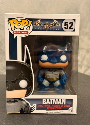 Funko Pop Heroes - Batman (Arkham Asylum), Blue Variant (52), merk: Funko Pop, staat: Nieuw met prijskaartje, maat: S, € 25,00, € 26,95 inclusief Kopersbescherming