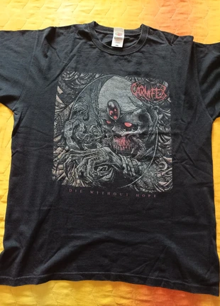 T-shirt carnifex, brand: Fruit of the Loom, condizioni: Ottime, taglia: M, €5.00, €5.95 include la Protezione acquisti