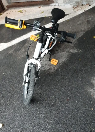 Bici bambino 3-5 anni bianca 14" pollici, marke: Decathlon, zustand: Sehr gut, 60,00 €, 63,70 € inklusive Vinted-Käuferschutz