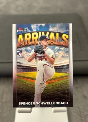 MLB-Atlanta Braves - Topps Finest 2025, marca: Topps, estado: Novo sem etiquetas, €6.00, €7.00 inclui Proteção do Comprador