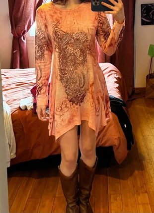 Robe asymétrique style desigual, condition: Very good, size: M / 38 / 10, €5.00, €5.95 includes Buyer Protection