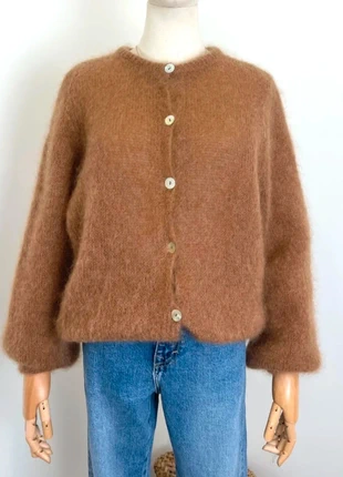 Gilet mohair camel, état: Neuf avec étiquette, taille: Taille unique, 68,00 €, 72,10 € Protection acheteurs (Pro) incluse
