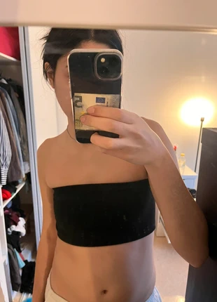 Top bandeau a lacet dans le dos, brand: Shein, condition: New with tags, size: XS / 34 / 6, €5.00, €5.95 includes Buyer Protection