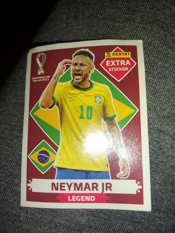 Panini Extra Sticker Legend Base Neymar Jr