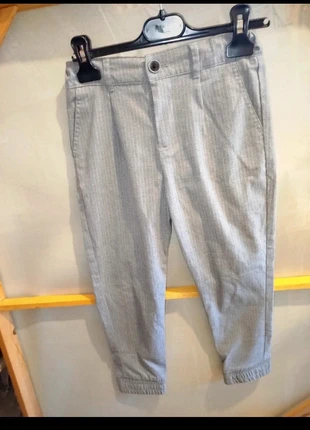 Pantalone grigio chiaro gessato bianco molla caviglia bottone tasche T 7/ 8 anni made in Italy 🤩, marque: Made In Italy, état: Neuf sans étiquette, taille: 8 ans / 128 cm, 3,99 €, 4,89 € Protection acheteurs incluse