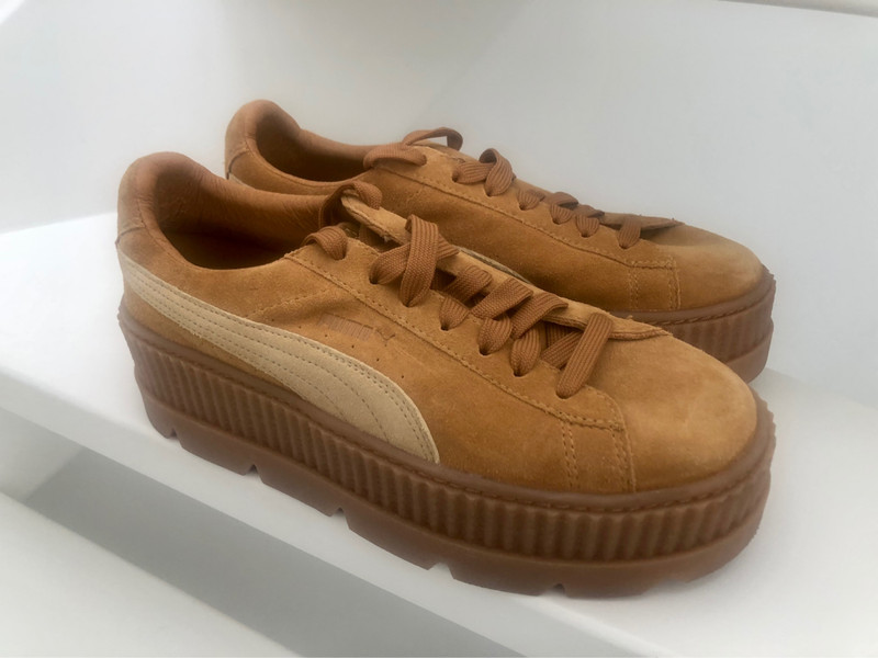 Puma Fenty Rihanna Mustard Su de Creepers 40 5 Platform