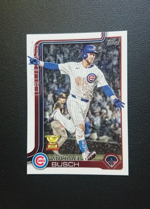Michael Busch Chicago Cubs MLB Topps Series One, brand: Topps, condition: New without tags, €1.00, €1.75 includes Buyer Protection