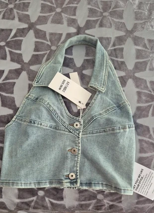Denim waist coat, brand: Fashion Denim, condition: New with tags, size: M / 38 / 10, €8.00, €9.10 includes Buyer Protection