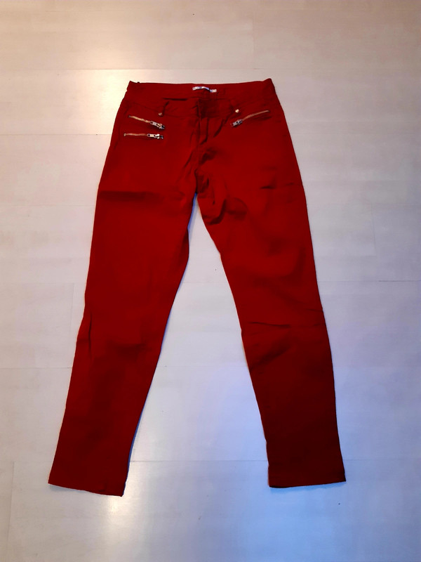 Pantalon rouge Bordeaux DDP