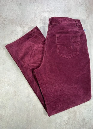 Pantalon Vintage En Velours Côtelé / Corduroy St John's Bay bordeaux ample taille 14, marque: Vintage Dressing, état: Très bon état, taille: XL / 42 / 14, 15,00 €, 16,45 € Protection acheteurs (Pro) incluse