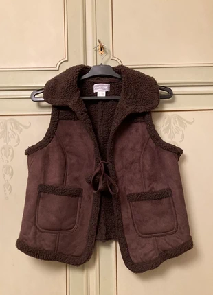 Gilet in agnellino sintetico, brand: Bonprix, condizioni: Nuovo senza cartellino, taglia: XL / IT 46 / EU 42, €10.00, €11.20 include la Protezione acquisti