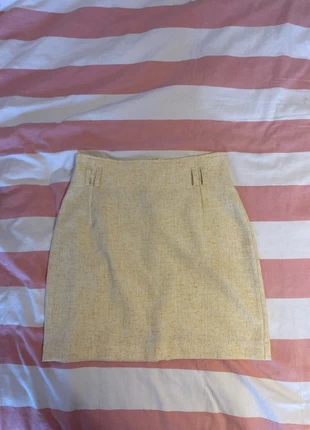 Gonna color panna, condizioni: Nuovo senza cartellino, taglia: M / IT 42 / EU 38, €5.00, €5.95 include la Protezione acquisti