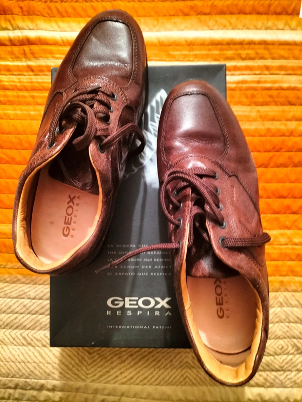 Geox cuoio sale shoes