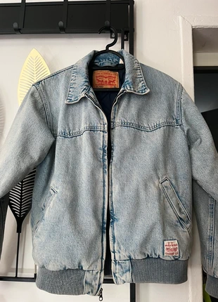 Veste Embarcadero aviator - Bleu, merk: Levi Strauss & Co., staat: Nieuw zonder prijskaartje, maat: XS, € 50,00, € 53,20 inclusief Kopersbescherming