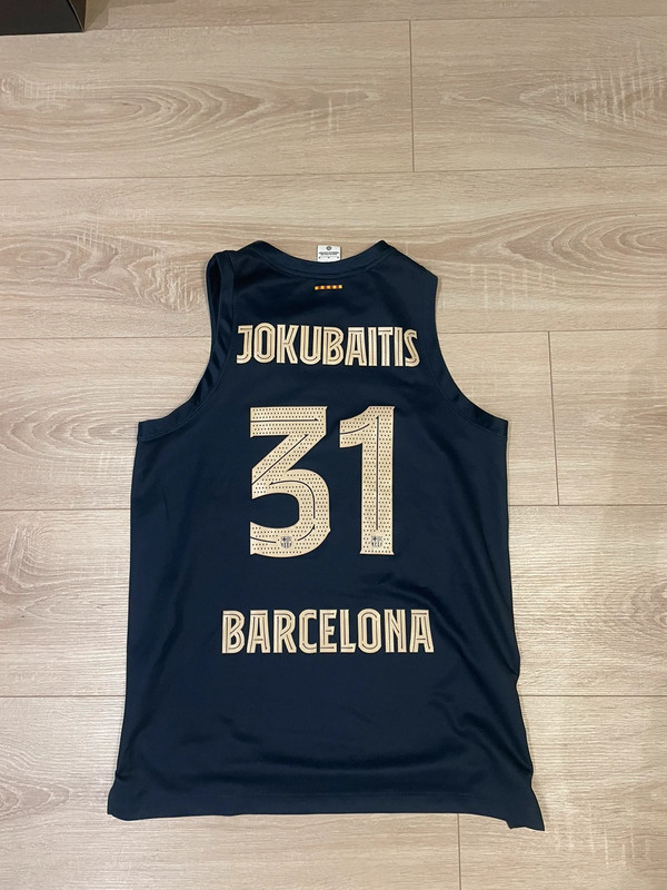 Barcelona basketball jersey Jokubaitis #31 2