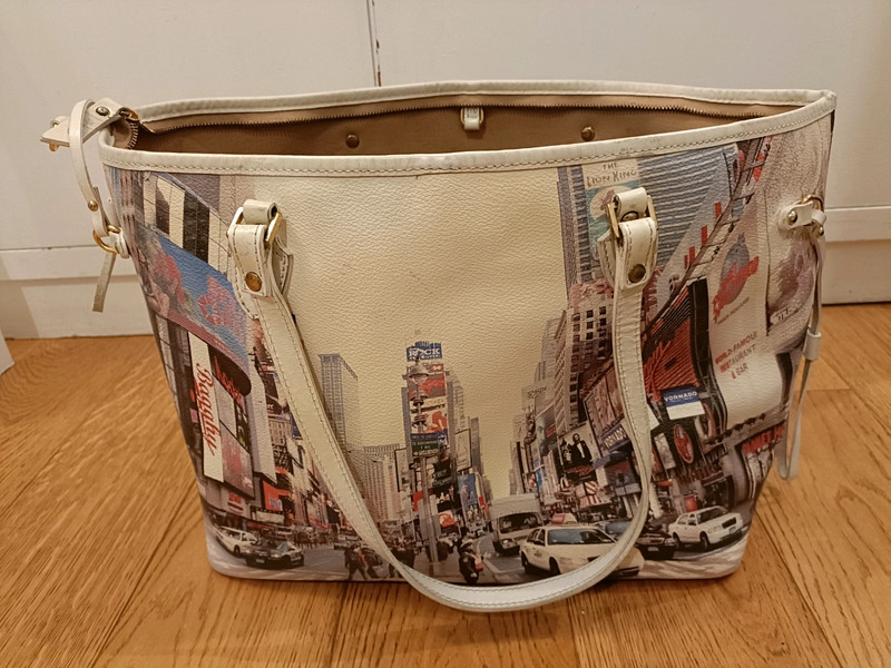 Borsa Bagghy New York bianca grande Vinted