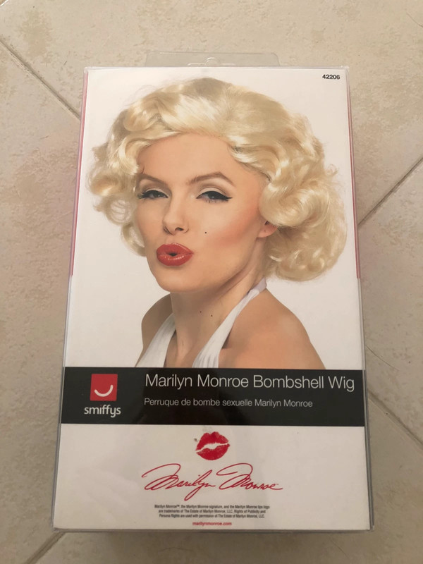 Parrucca Marilyn Monroe