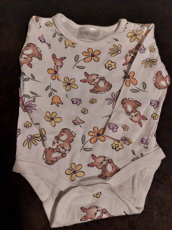 SoCute Body  z długim rękawem 62 0-3m 1