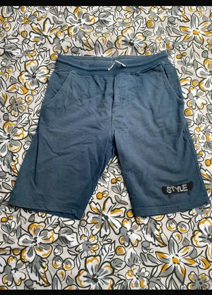 Short fluide bleu gris réglable à la taille, marca: Essentiel, estado: Muy bueno, tamaño: 12 años / 152 cm, 3,00 €, 3,85 € Protección al comprador incluida