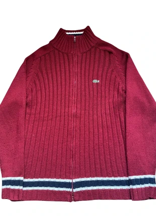 Veste en Laine Lacoste Rouge Taille M, marke: Lacoste, zustand: Sehr gut, größe: M, 30,00 €, 32,20 € inklusive Vinted-Käuferschutz