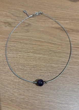 Collier perle violette, brand: Yves Rocher, condition: New without tags, €1.00, €1.75 includes Buyer Protection