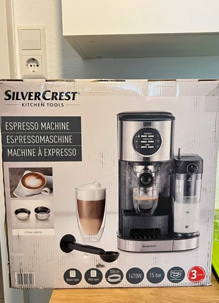 Silvercrest Espresso Maschine, marque: Silvercrest, état: Neuf avec étiquette, 70,00 €, 74,20 € Protection acheteurs incluse