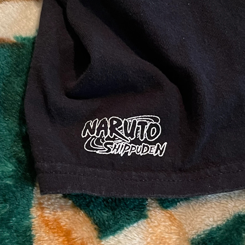 Naruto Shippuden Shirt Men Large Black Primitive Skateboarding Graphic Anime Tee 4