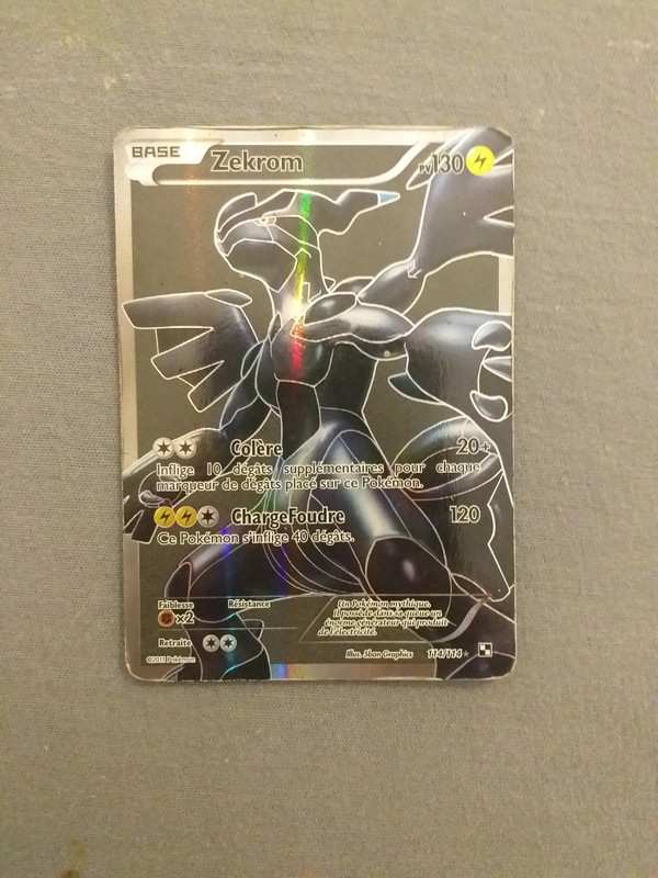 Carta Pokemon Zekrom (2011 Limited Edition) - Vinted