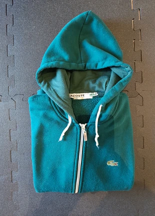 Gillet / sweat zippé capuche lacoste, marque: Lacoste, état: Très bon état, taille: XS, 14,00 €, 15,40 € Protection acheteurs incluse