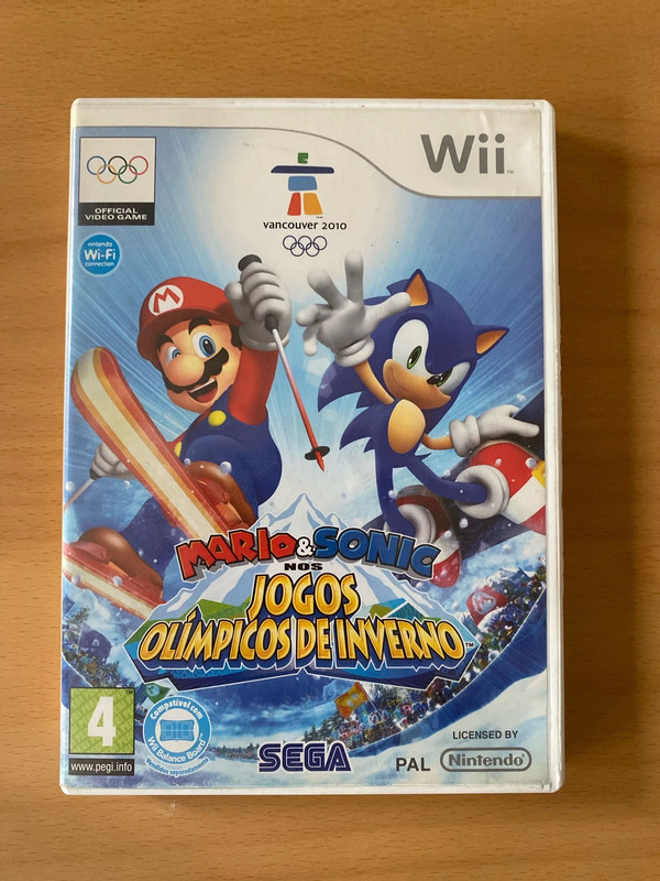 Mário e Sonic jogos olímpicos de inverno - Vinted