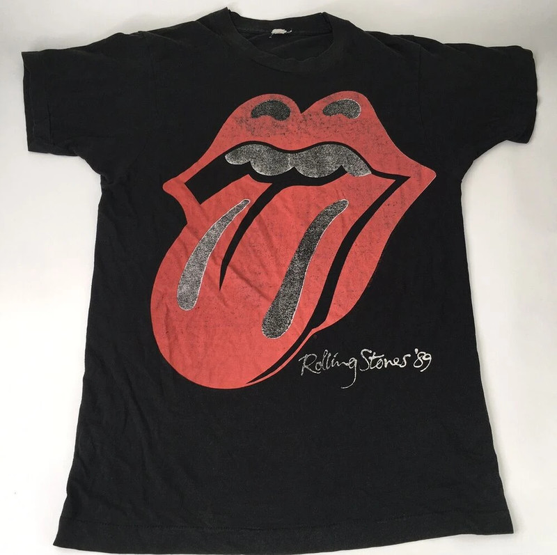 Vintage Rolling Stones '89 The North American Tour Shirt Single