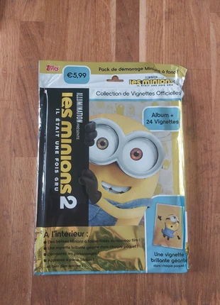 Panini Les Minions 2 Album + 24 vignettes, marke: Panini, zustand: Neu, mit Etikett, 10,00 €, 11,20 € inklusive Vinted-Käuferschutz