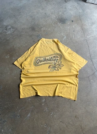 90’s Hawaï Surf Skate Hip Hop Quiksilver Yellow Moutarde Tee Shirt Manches Courtes Floqué, marque: Quiksilver, état: Très bon état, taille: XXL, 50,00 €, 53,20 € Protection acheteurs (Pro) incluse