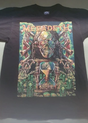 Camiseta de megadeth bn épica, brand: Local, condizioni: Buone, taglia: M, €10.00, €11.20 include la Protezione acquisti