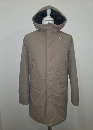 Manteau long fourré polaire K-way Rémi ripstop marmotta beige taille M mixte 🔥, marque: K-Way, état: Très bon état, taille: M, 225,00 €, 236,95 € Protection acheteurs (Pro) incluse