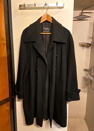 Manteau Laine Chanel, marque: Chanel, état: Bon état, taille: M / 38 / 10, 620,00 €, 632,40 € Protection acheteurs incluse