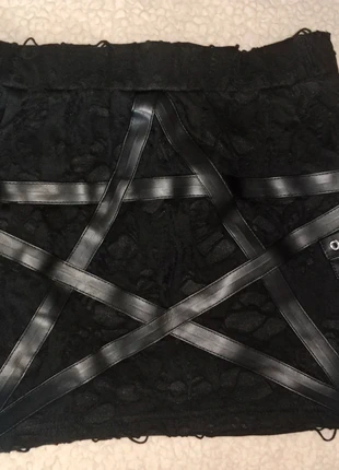 Gonna punkrave, marke: Alternative, zustand: Sehr gut, größe: M / 38 / 10, 18,00 €, 19,60 € inklusive Vinted-Käuferschutz